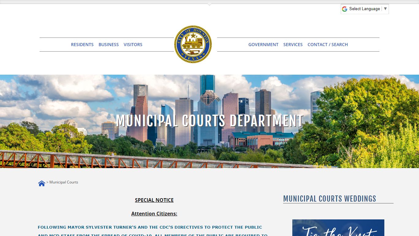 Municipal Courts - Houston
